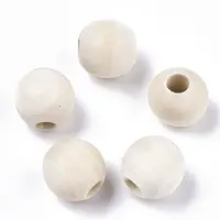 Natural Unfinished Wood Beads