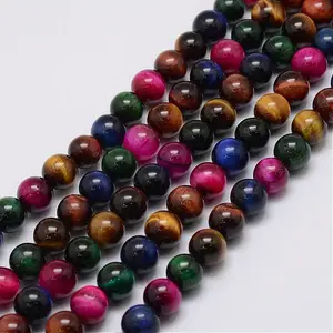 Natural Tiger Eye Beads Strands
