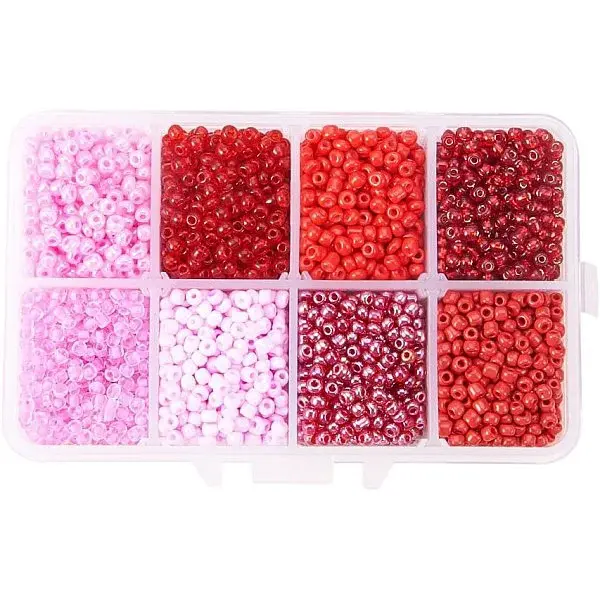 8/0 Round Glass Seed Beads