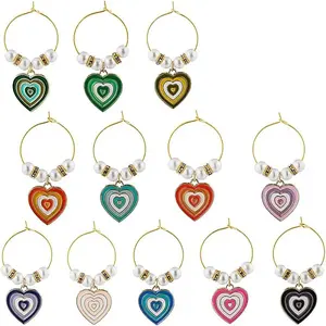 Brass Wine Glass Charms