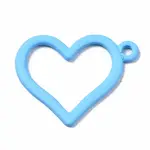 Spray Painted Alloy Pendants