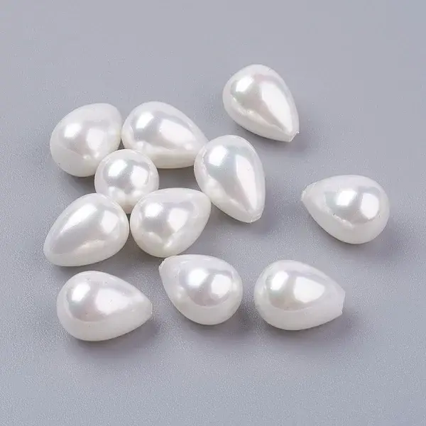 Shell Pearl Half Drilled Beads