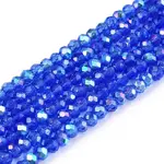 Electroplate Glass Beads Strands
