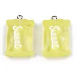 Transparent Resin Pendants