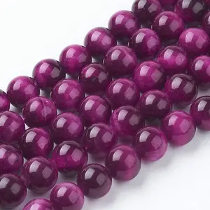 Natural Rose Tiger Eye Beads Strands