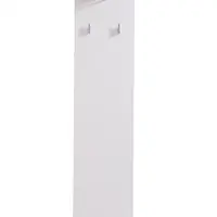 Věšákový panel falka ii - bílá/dub šedý