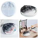 DIY Food Grade Silicone Mountain Landscape Storage Tray Molds