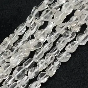 Natural Quartz Crystal Beads Strands