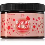 Jeme zdravo Prémiový kolagén s kyselinou hyalurónovou, vitamínom C a 8 látkami pre krásne vlasy, nec kolagén s kyselinou hyalurónovou príchuť Strawber