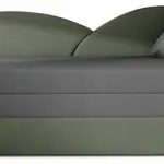 Rozkladacia pohovka amies - botanická/modrá (botanical 80/soro 76) -