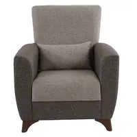 Křeslo bean - hnědá