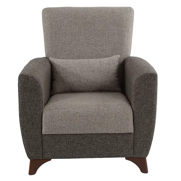 Křeslo bean - hnědá