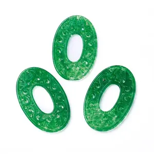 Natural Dyed Jade Pendants