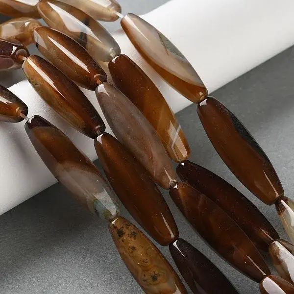 Natural Agate(Dyed & Heated) Beads Strands