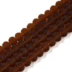 Transparent Glass Beads Strands