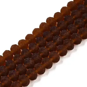 Transparent Glass Beads Strands