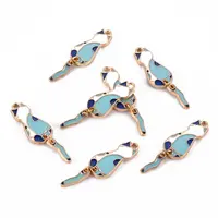 Eco-Friendly Alloy Enamel Pendants