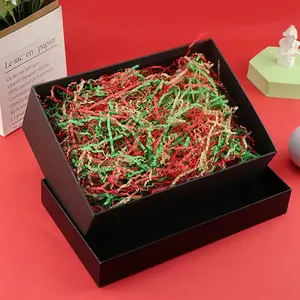 Christmas Raffia Crinkle Cut Paper Shred Filler