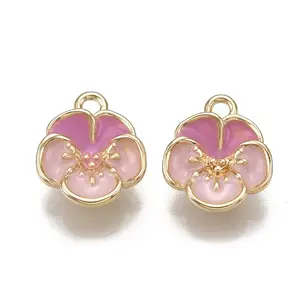 Brass Enamel Charms