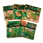 Retro Square Cloth Zipper Pouches