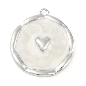 Brass Enamel Pendants