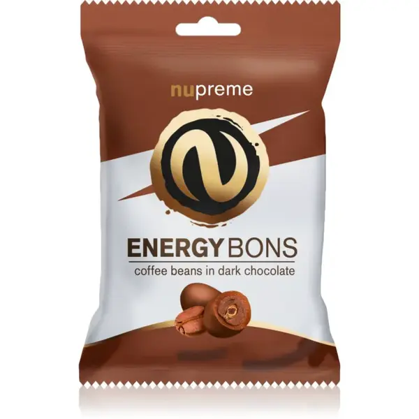 Nupreme Energy Bons čokoládové pralinky s kávou Dark Chocolate 70 g