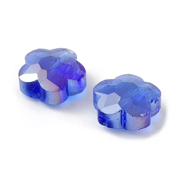 Transparent Electroplate Glass Beads