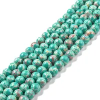 Synthetic Imperial Jasper Beads Strands