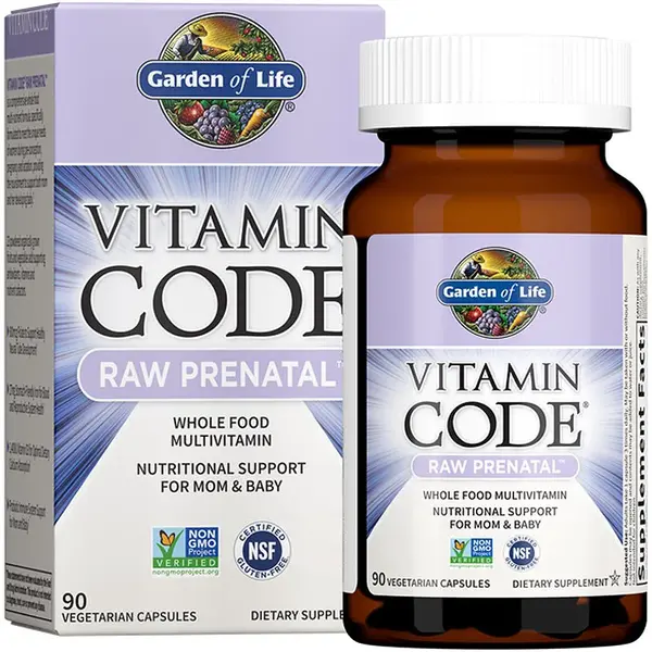 Garden of Life Vitamin Code RAW Prenatal kapsuly s multivitamínovým komplexom pre ženy 90 cps
