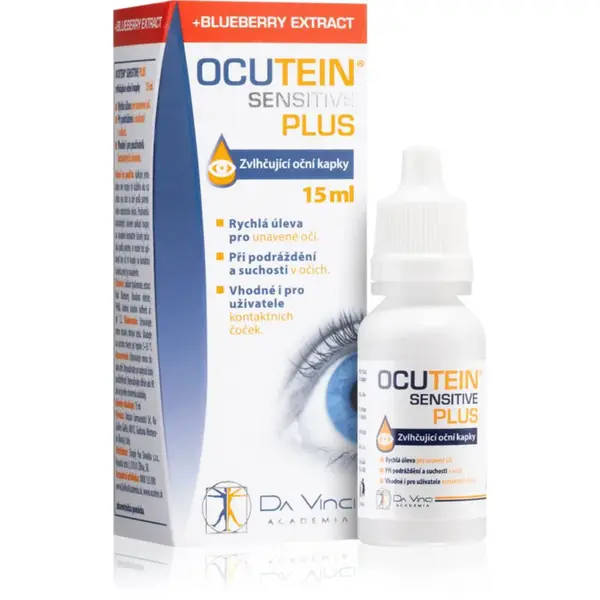 Da Vinci Academia Ocutein Sensitive Plus očné kvapky 15 ml