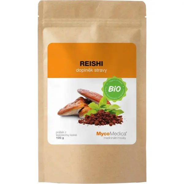 MycoMedica Reishi Powder BIO podpora imunity 100 g