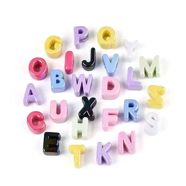 UV Plating Opaque Acrylic Beads