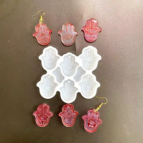 Hamsa Hand DIY Silicone Pendant Molds