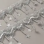 Sparkle Polyester Tassel Lace Trims