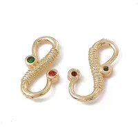 Brass S-Hook Clasps