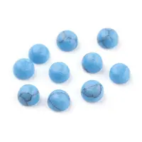 Synthetic Blue Turquoise Cabochons