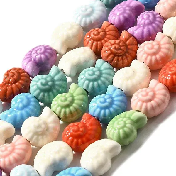 Handmade Porcelain Beads Strands