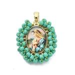 Rack Plating Brass Charms