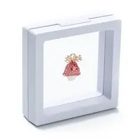 Square Transparent PE Thin Film Suspension Jewelry Display Box
