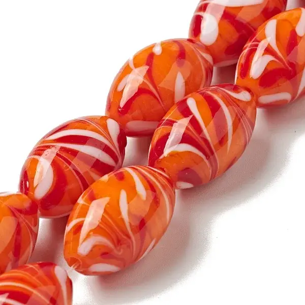 Handmade Lampwork Beads Strand