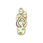 Summer Alloy Enamel Pendants