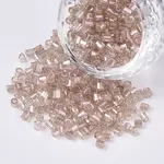 8/0 Two Cut Glass Seed Beads