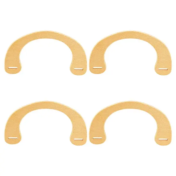 4Pcs Wooden Bag Handles
