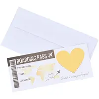 Scratch Surprise Boarding Pass
