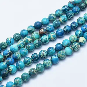 Natural Imperial Jasper Beads Strands