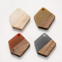 Resin & Wood Pendants