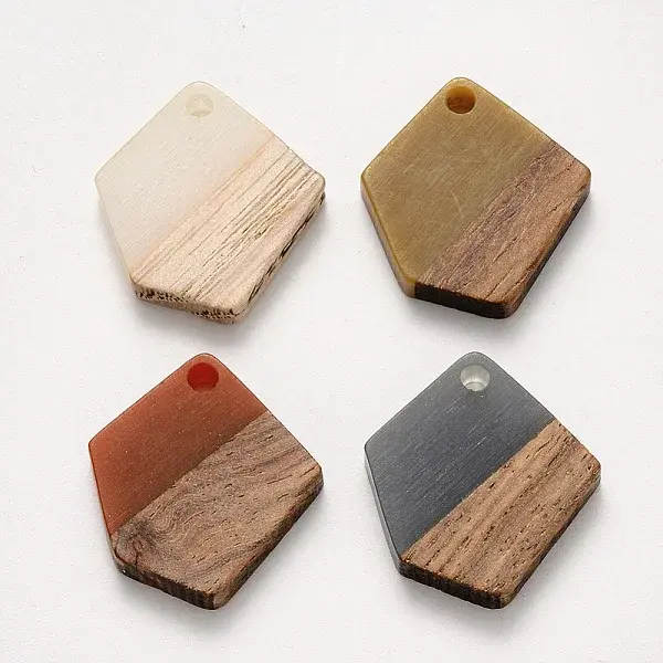 Resin & Wood Pendants