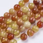 Natural Striped Agate/Banded Agate Beads Strands