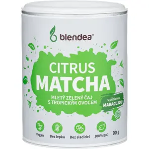 Blendea Citrus Matcha prášek na přípravu nápoje s matchou 90 g