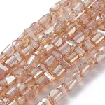 Electroplate Glass Beads Strands